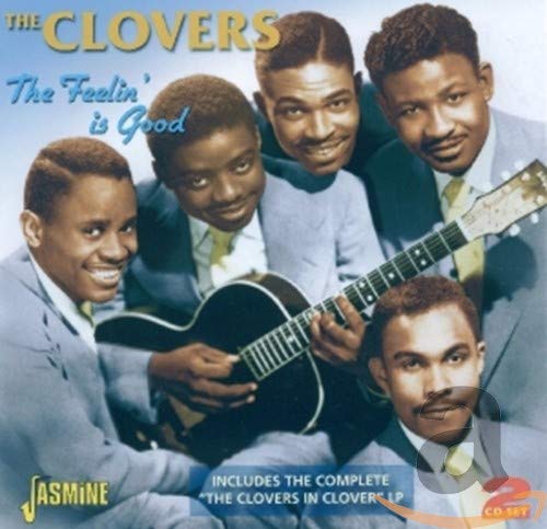Vintage CD cover featuring four smiling African American musicians with a guitar.