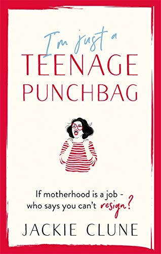 Book cover featuring a woman in a striped shirt and red glasses.