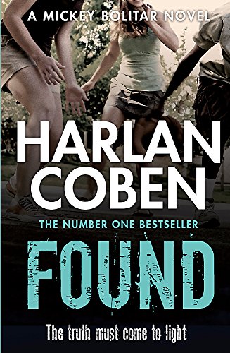 Book cover: "Found" by Harlan Coben, featuring three young people running.