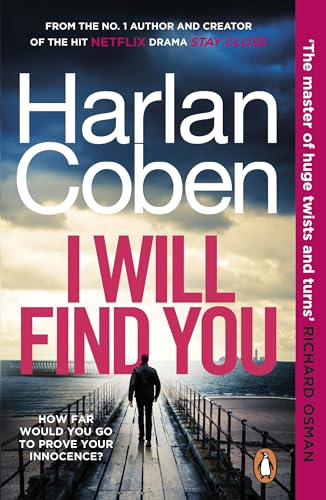 Book cover: “I Will Find You” by Harlan Coben, with a lone figure.