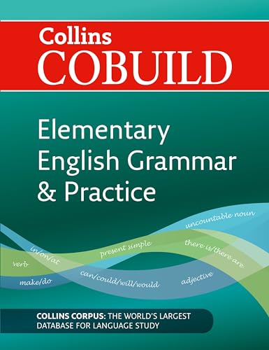 Collins Cobuild Elementary English Grammar & Practice textbook cover.