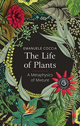 Book cover featuring botanical illustrations and the title "The Life of Plants.