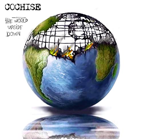CD cover: a cracked globe with a wireframe cage, reflecting below.