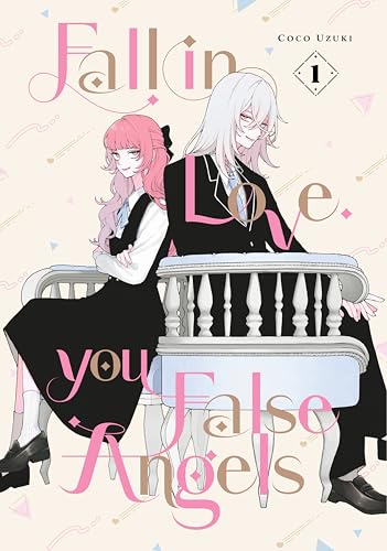 Manga cover featuring two characters sitting back-to-back on a white bench.