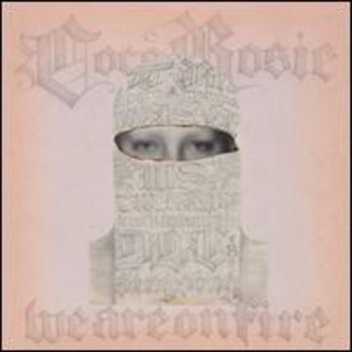 Record cover: face veiled in lace, pink background, ornate lettering.
