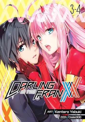 DARLING in the FRANXX Vol. 3-4 manga cover with two anime characters.