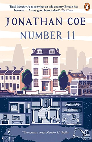 Book cover for "Number 11" featuring a townhouse and cross-section illustration.