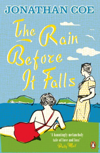 Book cover: "The Rain Before It Falls" by Jonathan Coe, illustration of women.