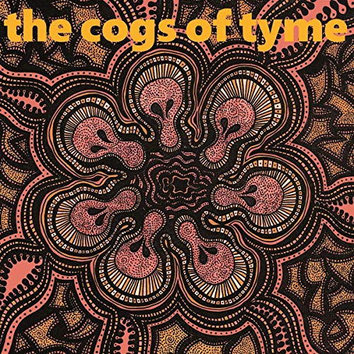 Album cover with intricate, swirling orange and black floral design.