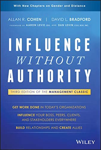 Book cover for Influence Without Authority by Allan R. Cohen and David L. Bradford.