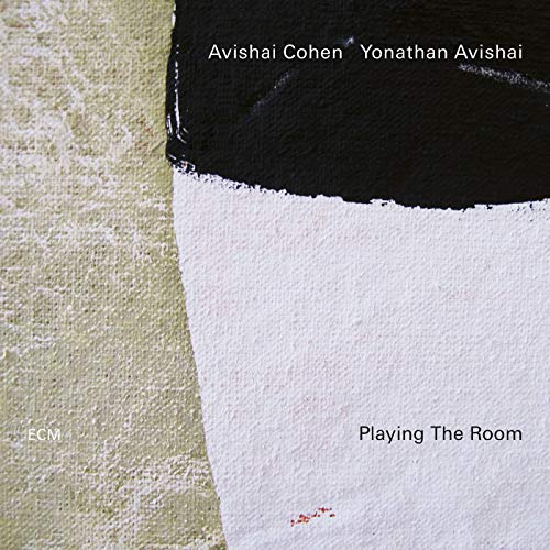 CD cover for "Playing The Room" by Avishai Cohen and Yonathan Avishai.