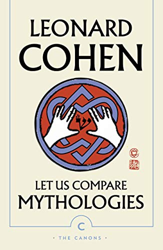 Book cover featuring Leonard Cohen's name and title with a central circular emblem illustration.
