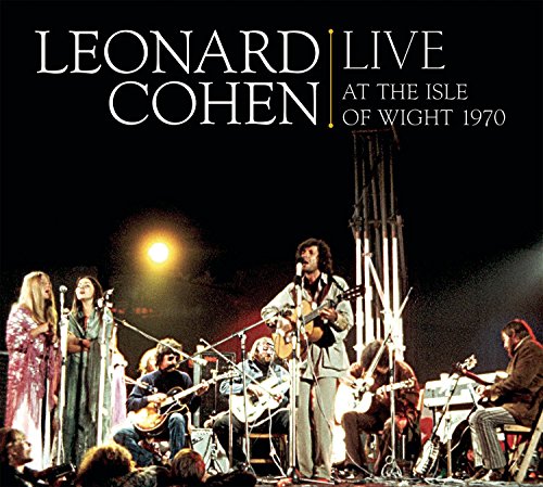 Leonard Cohen and band performing live on stage in 1970.