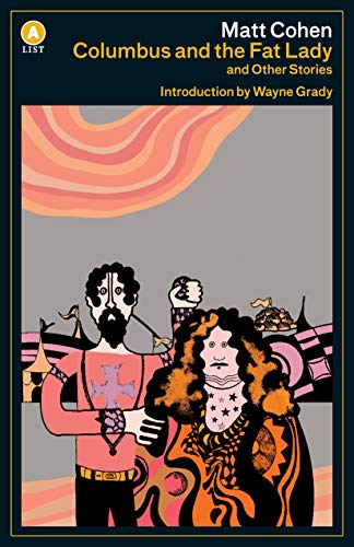 Book cover: illustrated figures with a carnival backdrop, titled "Columbus and the Fat Lady".