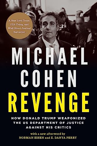 Book cover featuring Michael Cohen and the title "Revenge" in large yellow letters.