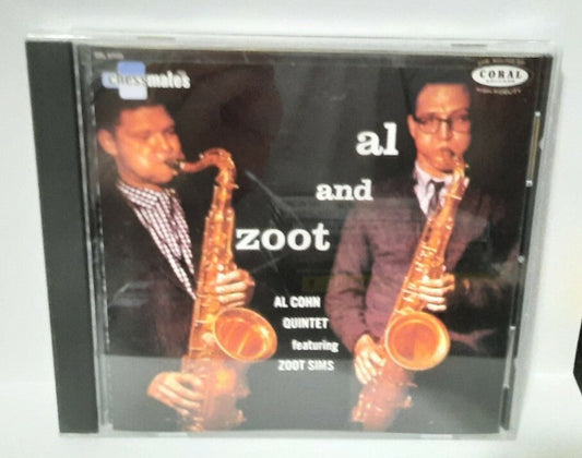 CD cover featuring Al Cohn and Zoot Sims playing saxophones.