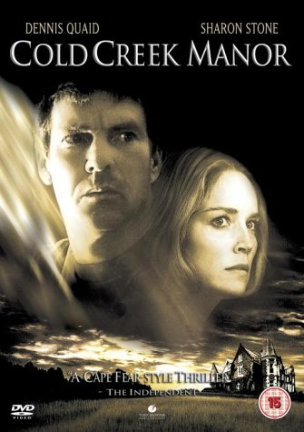 DVDCL DVD cover for Cold Creek Manor featuring Dennis Quaid and Sharon Stone.
