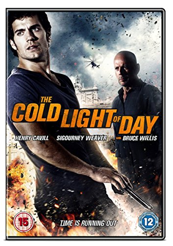 DVD cover for "Cold Light Of Day" featuring Henry Cavill and Bruce Willis.