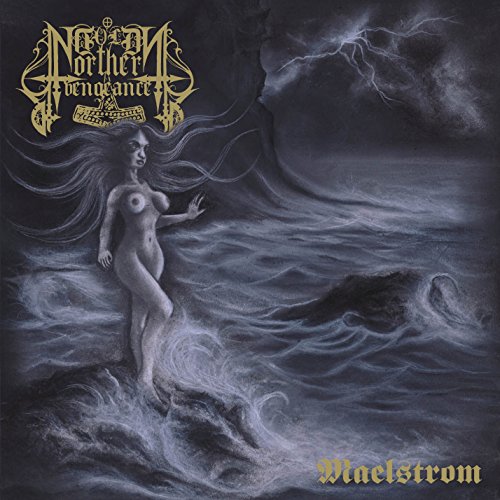 CD cover: nude figure emerging from stormy, swirling ocean waves.