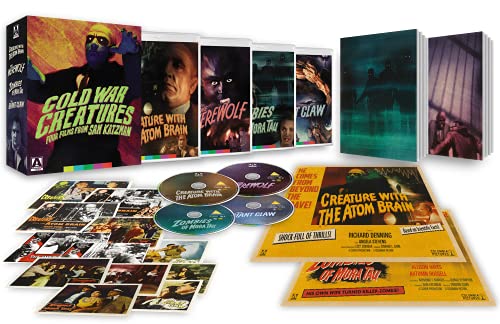 Blu-ray box set featuring vintage science fiction movie posters and discs.