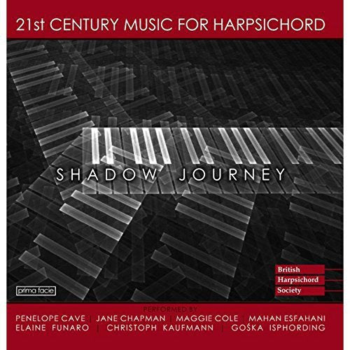 CD cover for “Shadow Journey,” 21st century harpsichord music.
