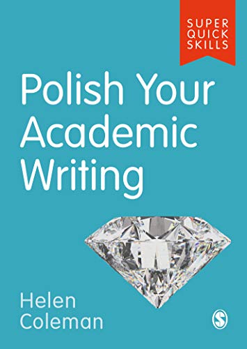 Book cover: "Polish Your Academic Writing" with a diamond illustration.