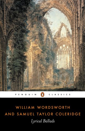 Penguin Classics edition of “Lyrical Ballads” with gothic ruin artwork.
