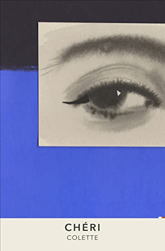 Book cover: close-up of an eye with the title “Chéri” below.