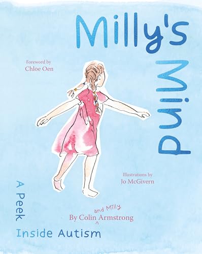 Book cover: watercolor illustration of a young girl with outstretched arms.