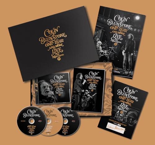 Colin Blunstone "One Year and More" live album CD set packaging.