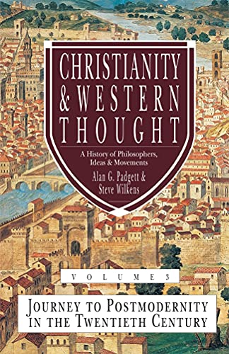 Book cover: “Christianity & Western Thought (Vol 1)” with a city landscape.