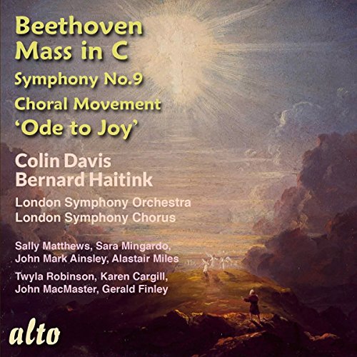 CD cover for Beethoven’s Mass in C and Ode to Joy, with painting.
