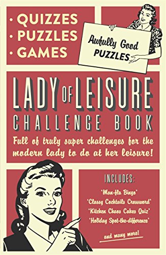 Retro-style book cover with illustrated women and bold text: "Lady of Leisure.