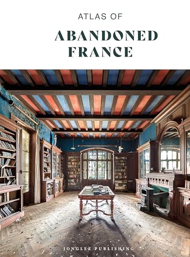 Book cover: decayed French interior with ornate ceiling and furniture.