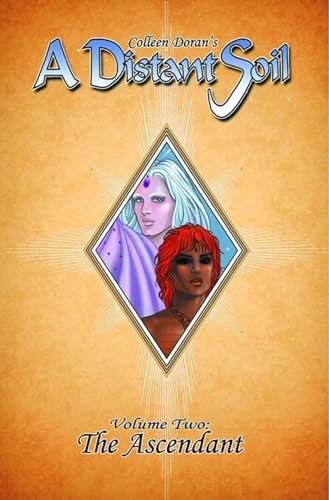 Book cover featuring two women with contrasting hair colors in a diamond frame.