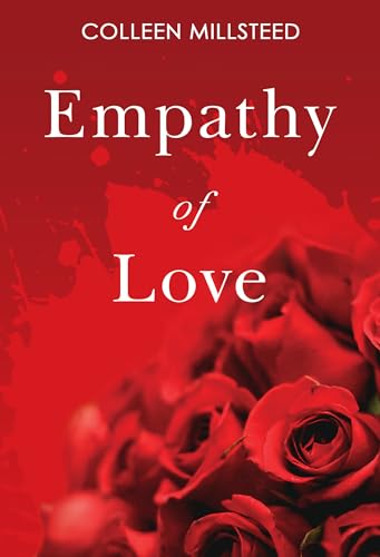 Red book cover with title “Empathy of Love” and roses.