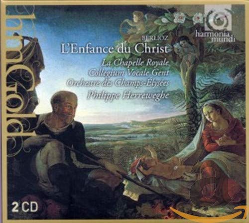 CD cover depicting a Renaissance-style painting of the Holy Family.