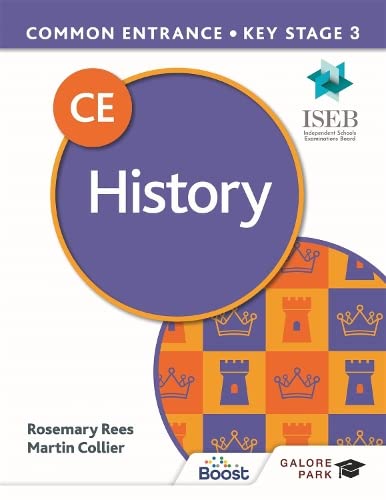 History textbook cover with “CE” logo, castle motifs, and author names.
