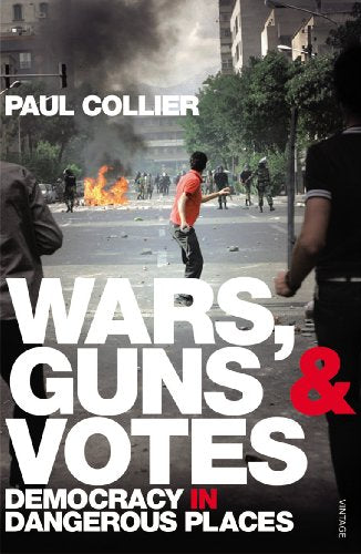 Book cover depicting protests with smoke, crowds, and bold white text.