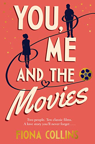 Book cover: "You, Me and the Movies" with figures and film reel.