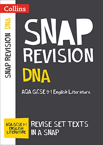 Collins "DNA" GCSE English Literature revision guide, dark grey cover.