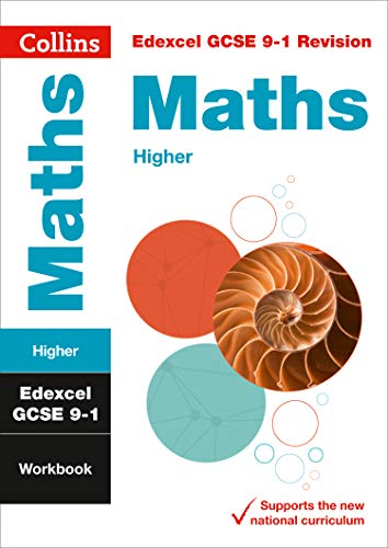 Collins Maths Higher workbook for Edexcel GCSE 9-1 revision.