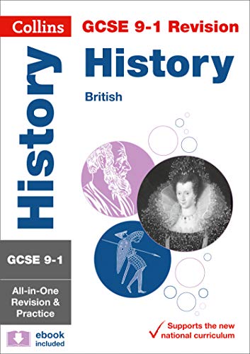 Collins GCSE History revision guide with portraits and historical imagery.