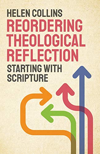 Book cover: "Reordering Theological Reflection" with colorful curved arrows.