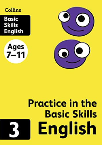 Yellow book cover with purple cartoon eyes and "English" text.