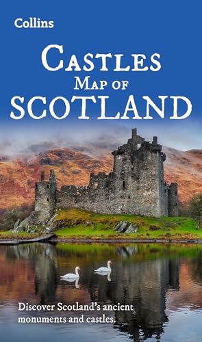Book cover featuring a Scottish castle ruin beside a calm loch.