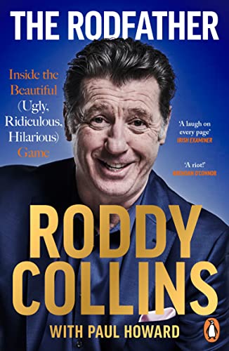 Book cover featuring a smiling portrait of Roddy Collins.