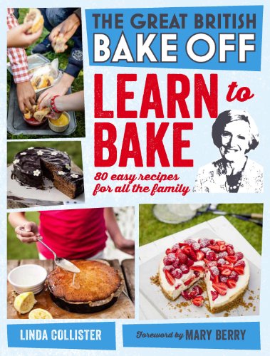 "Book cover featuring baking images and title 'The Great British Bake Off: Learn to Bake'."