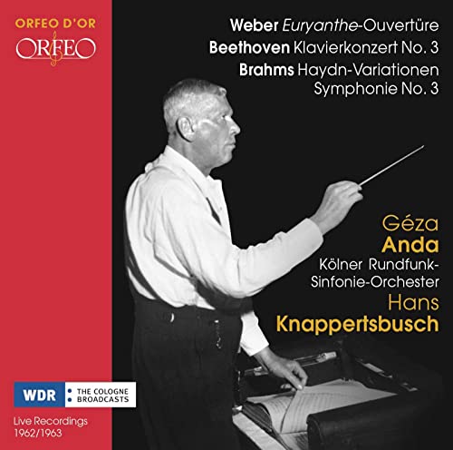 CD cover: black and red design with conductor Hans Knappertsbusch portrait.