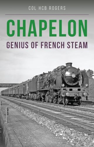 Book cover featuring a black and white photo of a French steam locomotive.